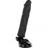 Vibrador Realístico Control Remoto Negro 21 Cm