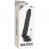 Vibrador Realístico Control Remoto Negro 21 Cm