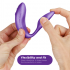 Chorus Vibrador Parejas Con Control Squeeze Lila