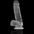 Clear Dildo Realista Transparente 18.5 Cm -o- 3.8 Cm