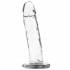 Dildo Transparente 18 cm - 4 cm