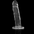 Dildo Transparente 18 cm - 4 cm