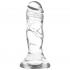 Clear Dildo Transparente 12 cm