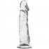 Clear Dildo Transparente 19 Cm -o- 4 Cm