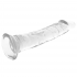 Clear Dildo Transparente 21 CM