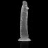 Clear Dildo Transparente 21 CM