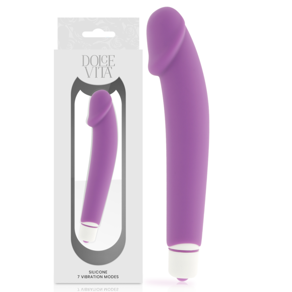 Realistic Vibrador Silicona Lila