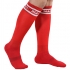 Calcetines Largos Macho Talla Única en Rojo