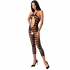 Passion - Woman Bs081 Bodystocking Negro Talla Única - Deseo Irresistible