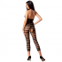 Passion - Woman Bs081 Bodystocking Negro Talla Única - Deseo Irresistible