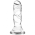 Arnés + Dildo Transparente 12 cm -o- 2.6 cm