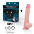 Arnés con Dildo Premium Liquid Silicone Kingcobra 24 cm