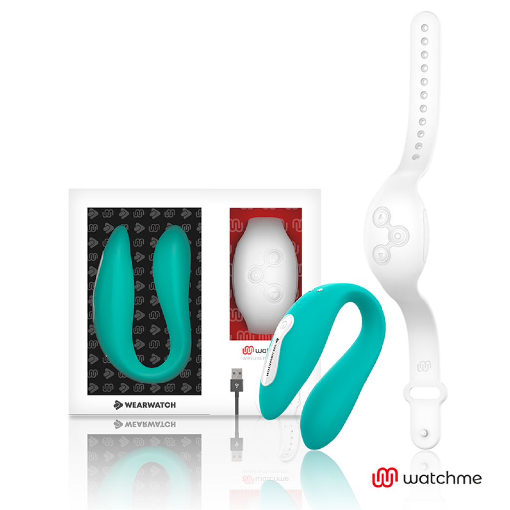 Vibrador Dual Technology Watchme Agua Marina / Níveo