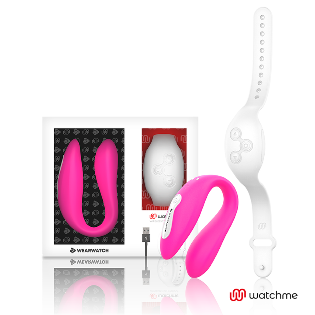 Intense - Vibrador Dual Technology Watchme Fucsia / Níveo