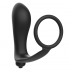 Plug Anal Vibrador Con Anillo Pene