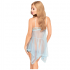 Penthouse - Naughty Doll Babydoll Turquesa L/XL