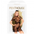 Set de Lencería Penthouse Poison Cookie Tres Piezas Negro L/XL