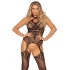 Bodystocking con Tirantas - Leg Avenue Talla Única