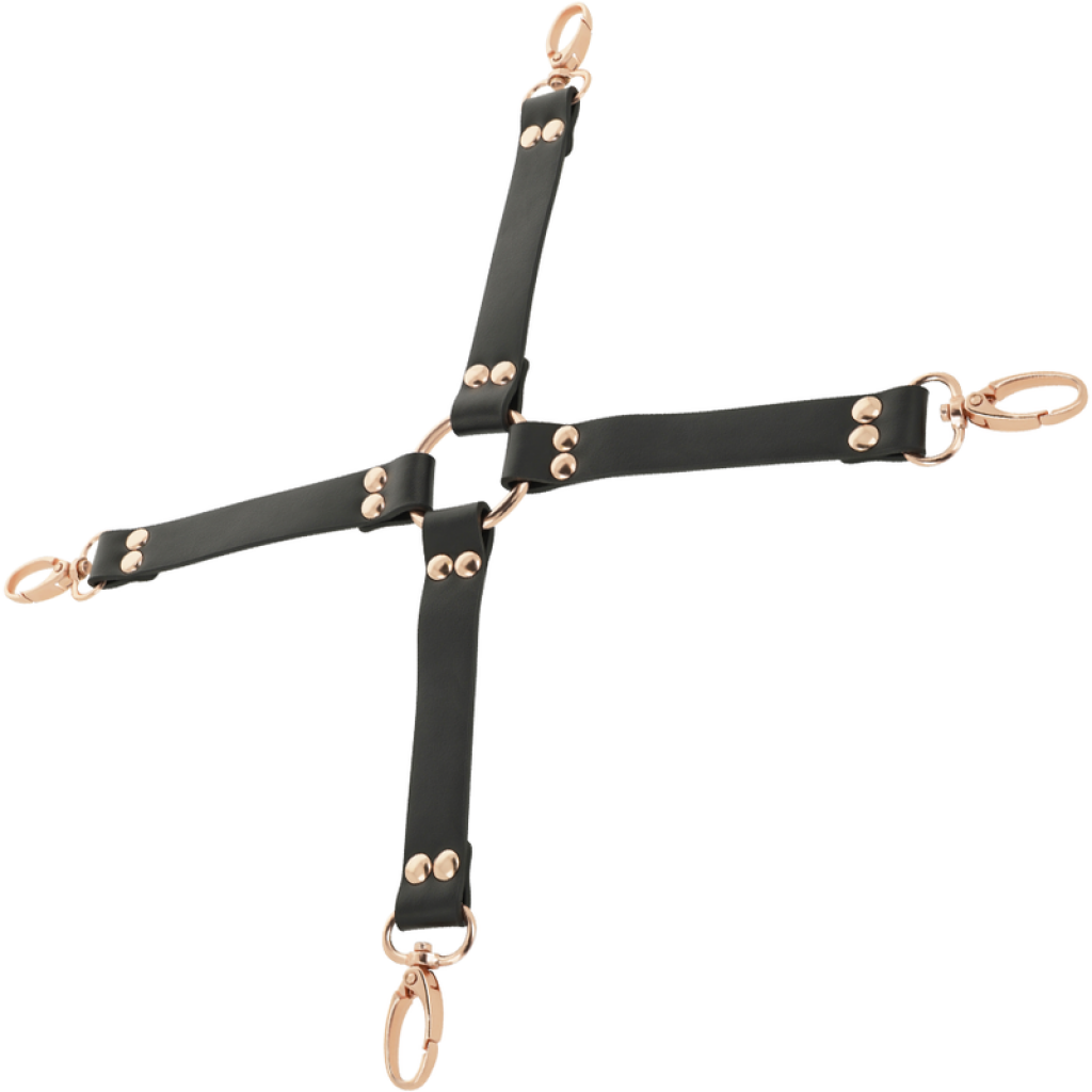 Coquette Chic Desire - Fantasy Hog Tie Cuero Vegano