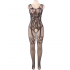 Bodystocking Con Abertura Flores S/l