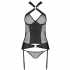 Passion - Amanda Corset Cuero Ecologico S/M