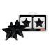 Coquette Chic Desire - Cubre Pezones Estrellas Negras