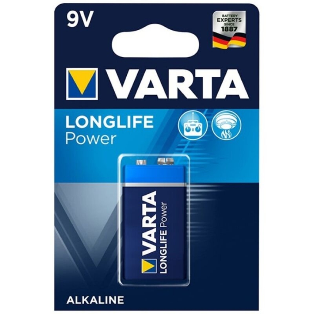 Longlife Power Pila Alcalina 9v Lr61 Blister*1