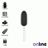 Huevo Vibrador Control Remoto L Negro