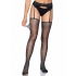 Leg Avenue - Medias Brillantes Con Liguero Talla Unica