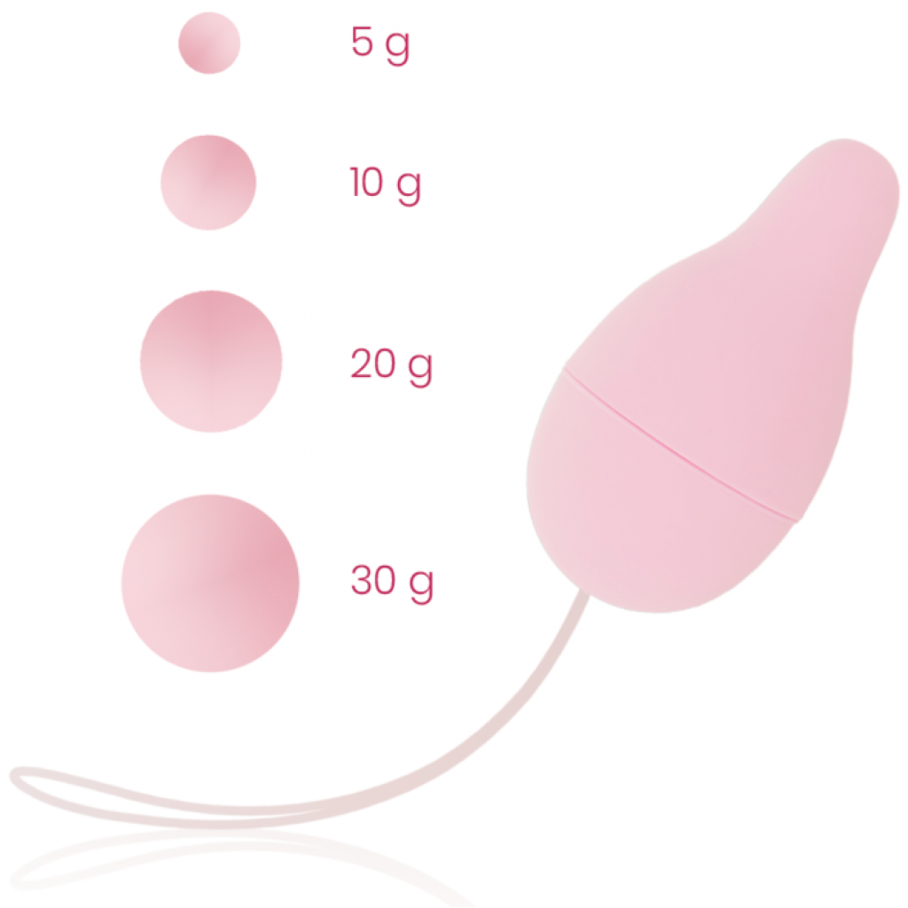 Sistema de Pesos Kegel Ohmama para Suelo Pélvico