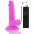 Dildo Flexible Con Vibracion Morado 17 Cm