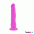 Dildo Flexible Con Vibracion Rosa 20.5 Cm -o- 4.2 Cm