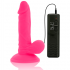 Dildo Flexible Con Vibracion Rosa 17 Cm -o- 3.3 Cm