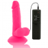 Dildo Flexible Con Vibracion Rosa 17 Cm -o- 3.3 Cm