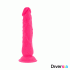 Dildo Flexible con Vibración Rosa 21 cm -o- 4.9 cm