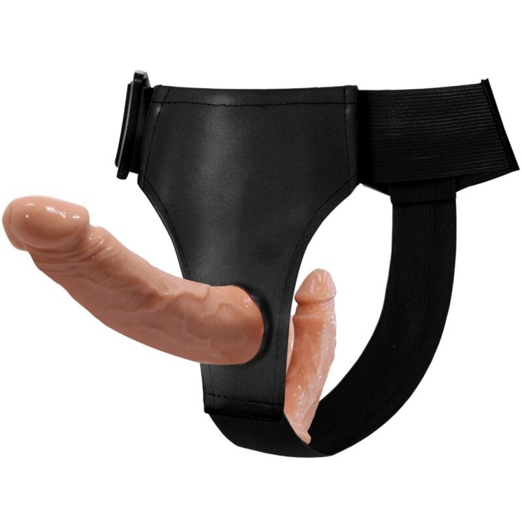 Baile Ultra Passionate Harness Dildos Dobles Con Arnés