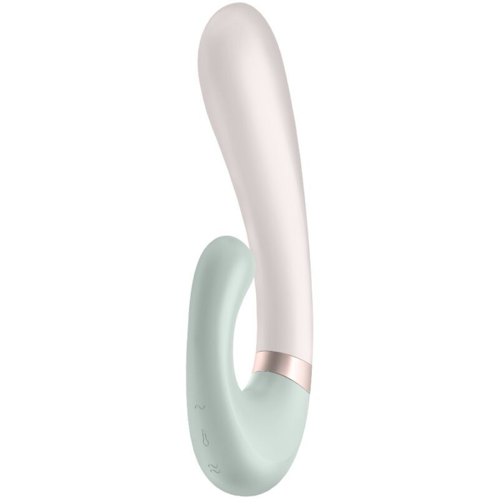 Satisfyer - Heat Wave Vibrador App Blanco