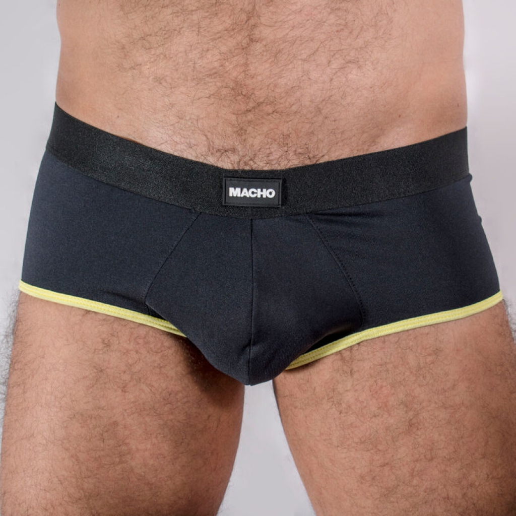 Macho Ms24a Calzoncillo Brief Dark Amarillo