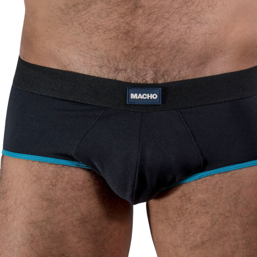 Macho - Ms24b Calzoncillo Brief Dark Azul S