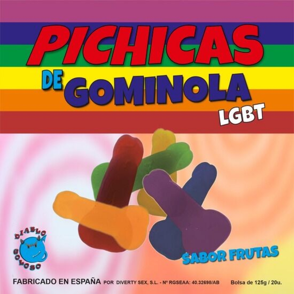 Pichitas De Gominola Frutas Lgbt