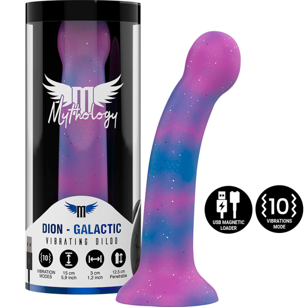 Dion Galactic Dildo S - Vibrador Compatible Con Watchme Wireless