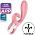 Vibrador Rabbit Hug Me Rosa