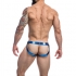 Jockstrap Desire Cuero Azul XL de Cut4men