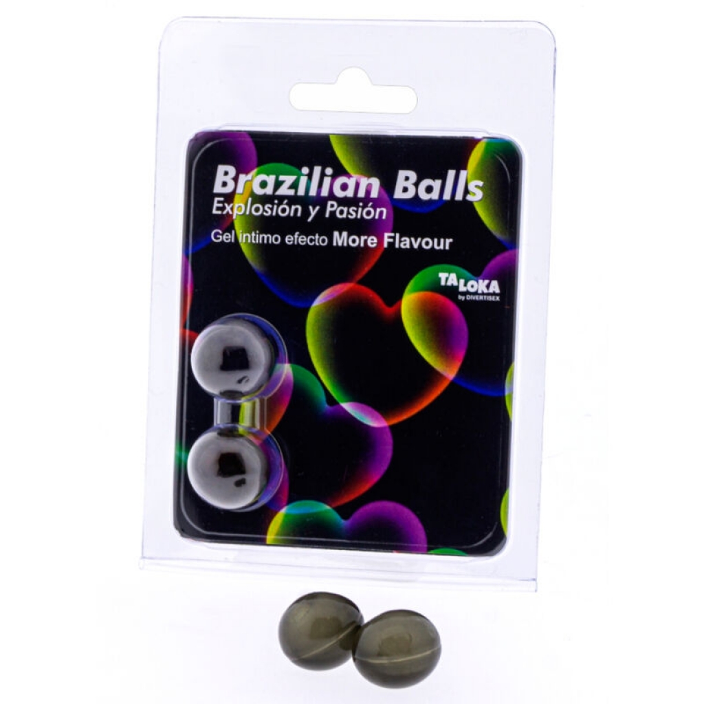 Gel Excitante Efecto More Flavour - Brazilian Balls