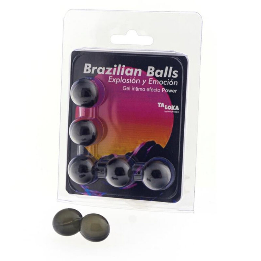 Brazilian Balls Gel Excitante Efecto Frescor 2 Bolas