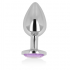 Plug Anal con Cristal Violeta - Ohmama 9 cm