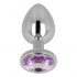 Plug Anal con Cristal Violeta - Ohmama 9 cm