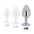 Plug Anal con Cristal Violeta - Ohmama 9 cm