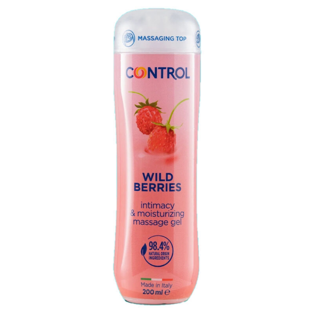 Control - Gel De Masaje 3 En 1 Wild Berries 200 Ml