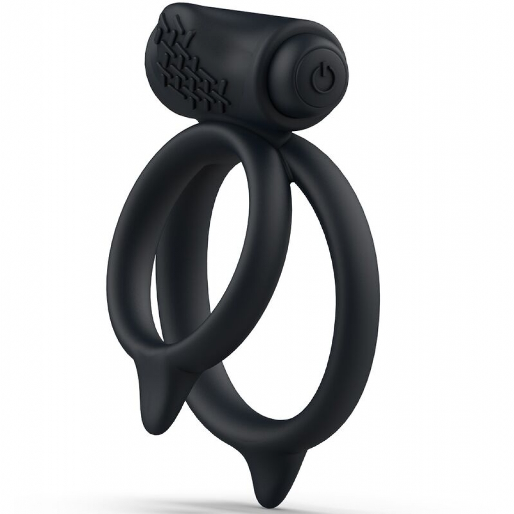 Anillo Vibrador Bcharmed Basic Plus - Negro